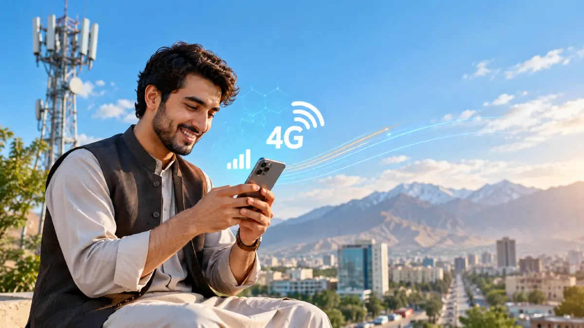 کد فعال‌سازی و استعلام اینترنت افغان بیسیم چگونه کار می‌کند؟